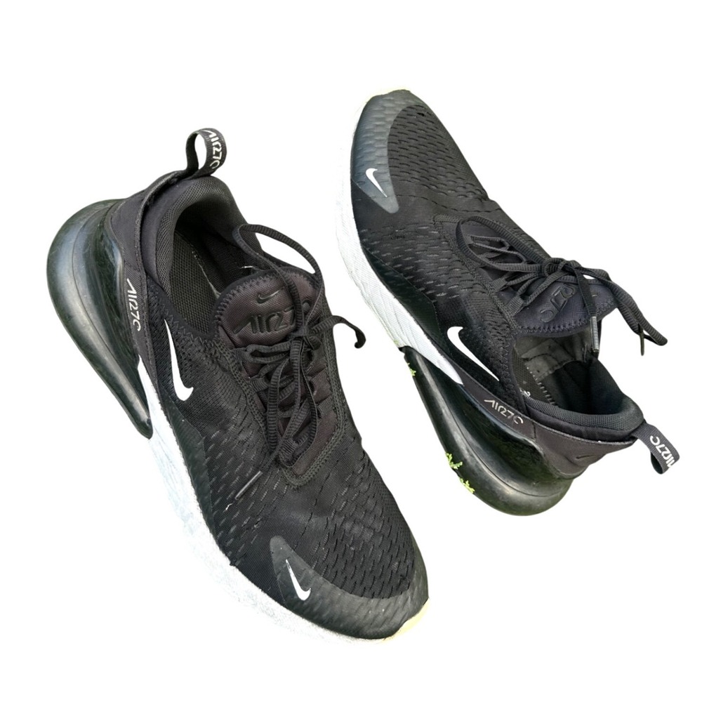 Nike Air Max 270 Men's Athletic Shoes Size 12 Black‎ Anthracite White
